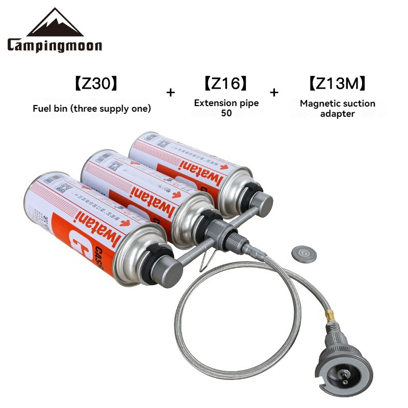 Home Cooking Gas - カセット燃料タンク 3 サプライ 1 フラットガスバーナー ロングガスアダプター
