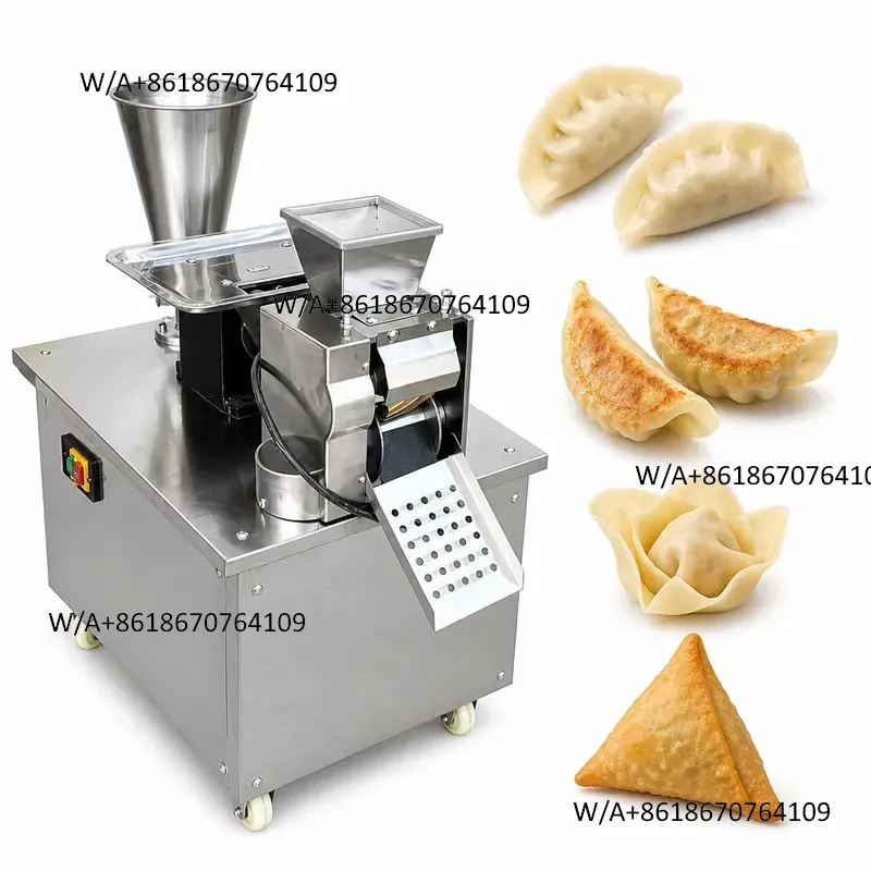 Gyoza Dumpling Maker - 嘉陽自動式ミートパイ成形機、餃子製造機、ペルメニ製造機、サモサ折り機、エンパナーダ製造機、餃子、サモサ