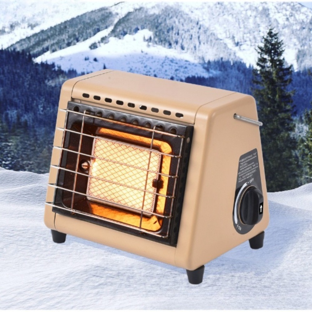 ポータブル1.5KWガスストーブヒーター 2 in 1 バー - Home Cooking Heater のレビューと価格