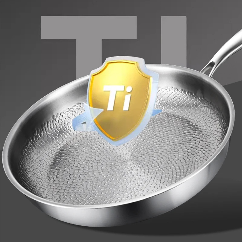 26/28/30cmの純チタン製、無塗装のフライパン。魚の鱗 - Home Cooking Cookbook のレビューと価格